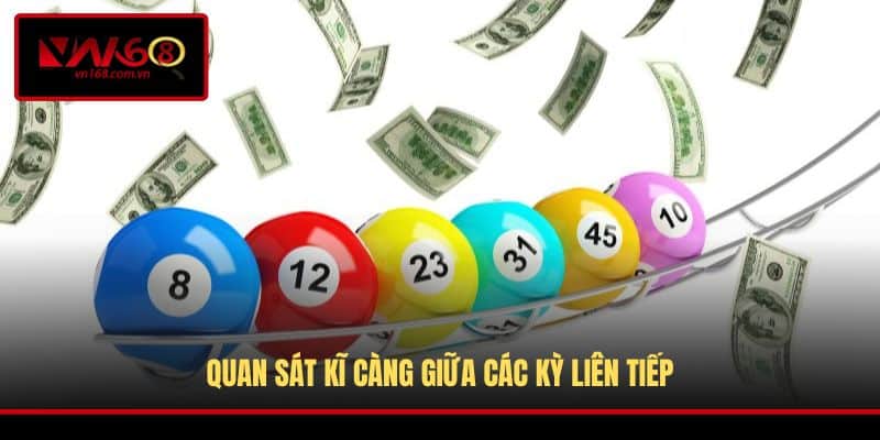 Quan sát kĩ càng giữa các kỳ liên tiếp